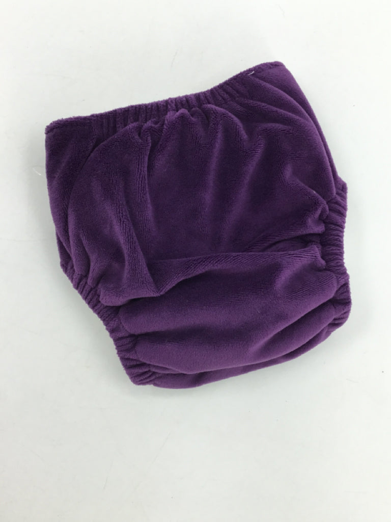 Grovia Child Size One Size Purple Solid All in One Cloth Diaper