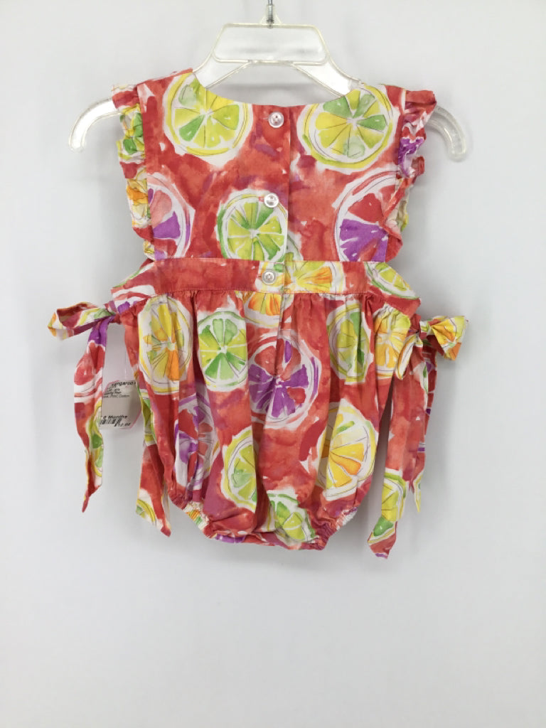 Stitchy Fish Child Size 6 Months Pink Outfit - girls