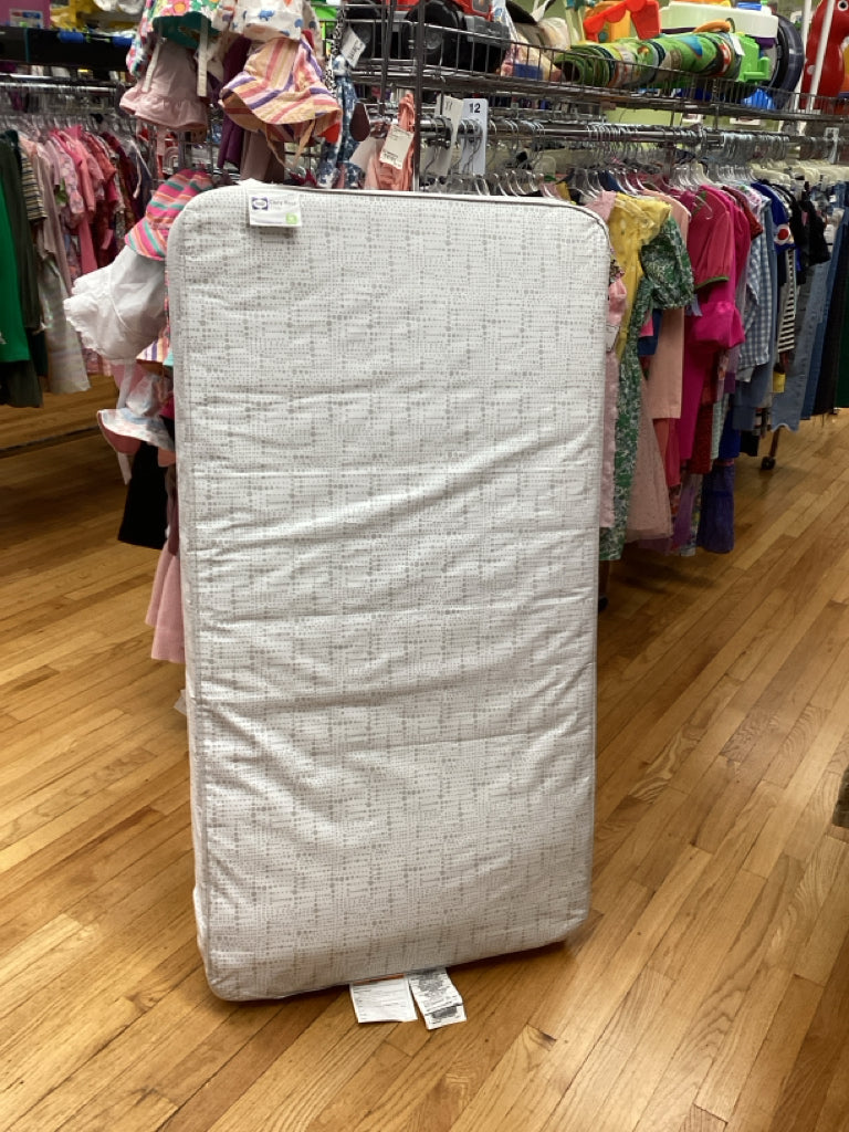 Kolcraft Sealy Cotton Cozy Rest 2-Stage Rectangle Crib Mattress