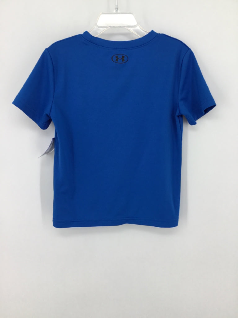 Under Armour Child Size 4 Blue screen printed T-shirt - boys