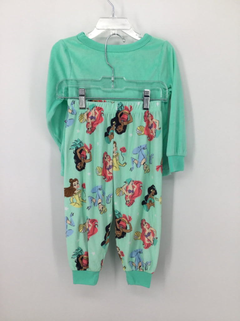 Disney Child Size 3 Green Pajamas - girls