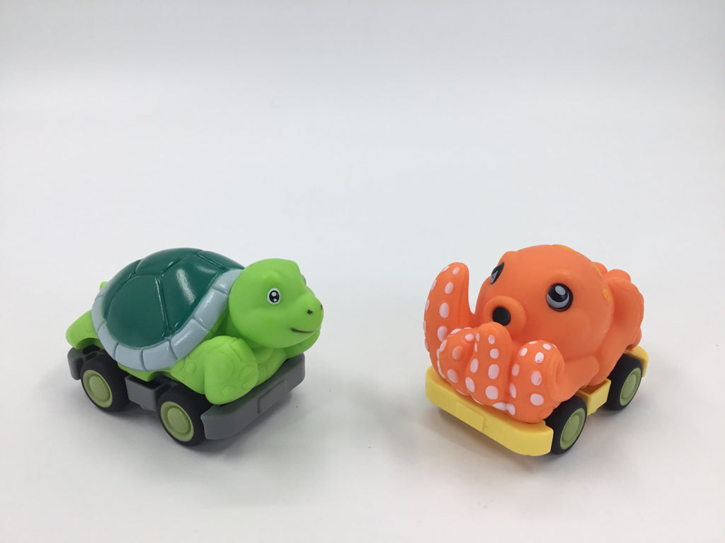 Wild Racers Octopus and Turtle Toys