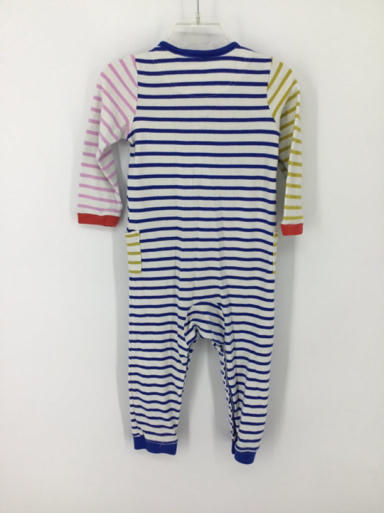 Baby Boden Child Size 18-24 Months Multi-Color Stripe Outfit - boys