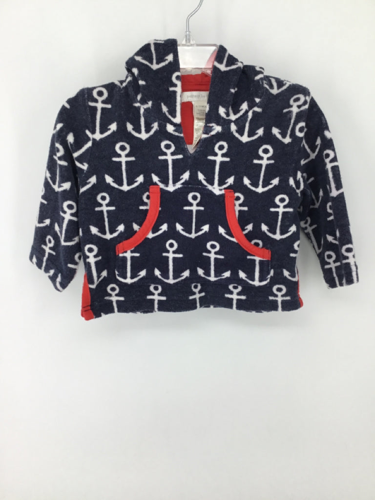 Pottery Barn Kids Child Size 6-12 Months Navy Nautical Swimwear - boys