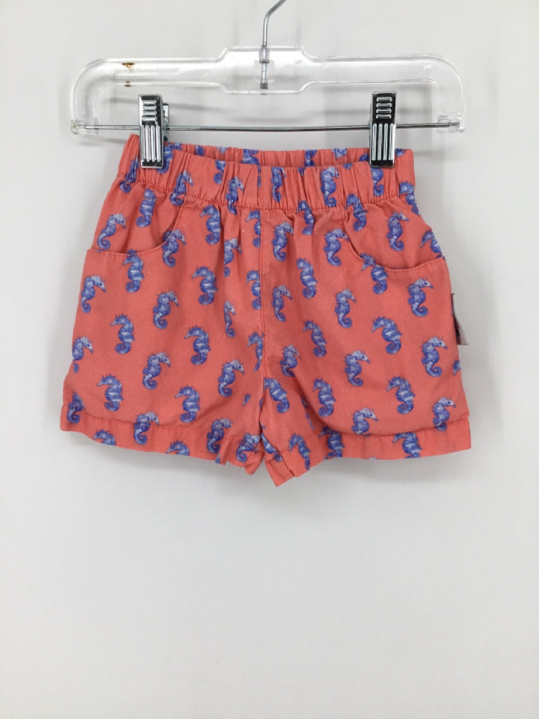 Nantucket Kids Child Size 2 Pink Print Shorts - boys