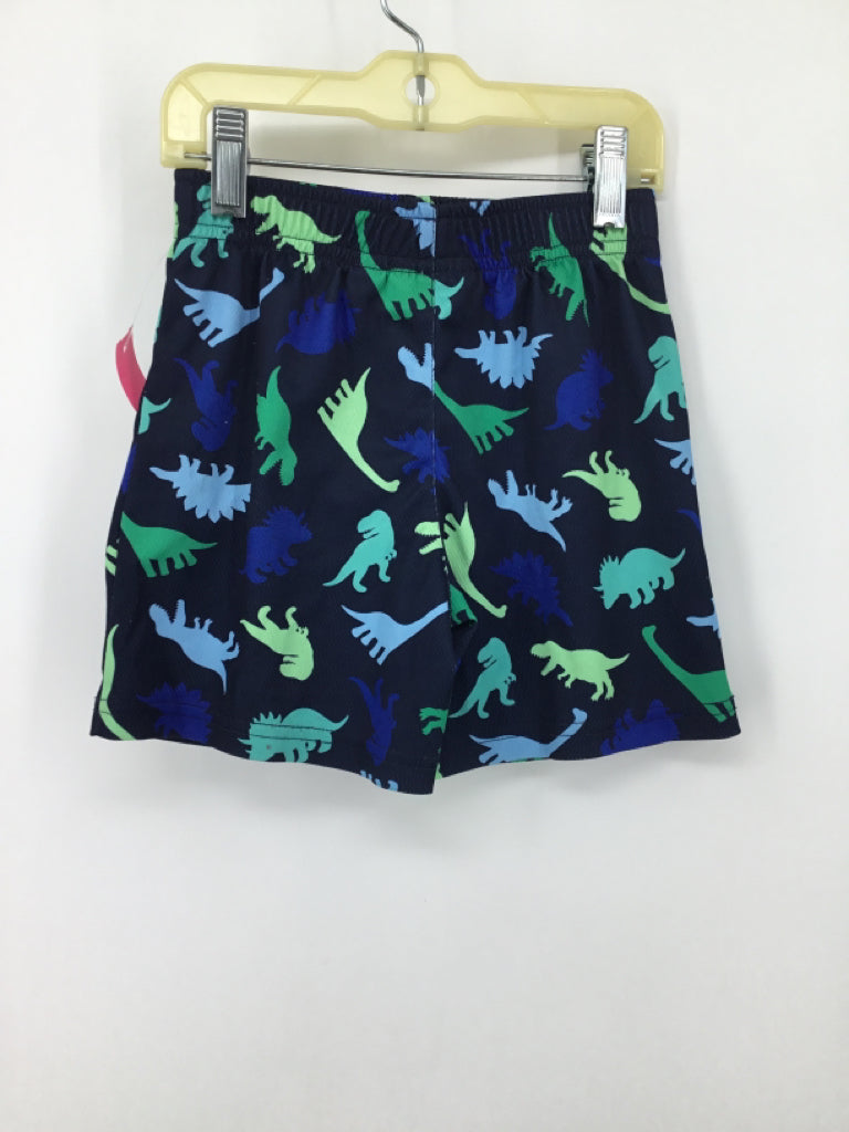 Childrens Place Child Size 4 Navy Dinosaur Shorts - boys