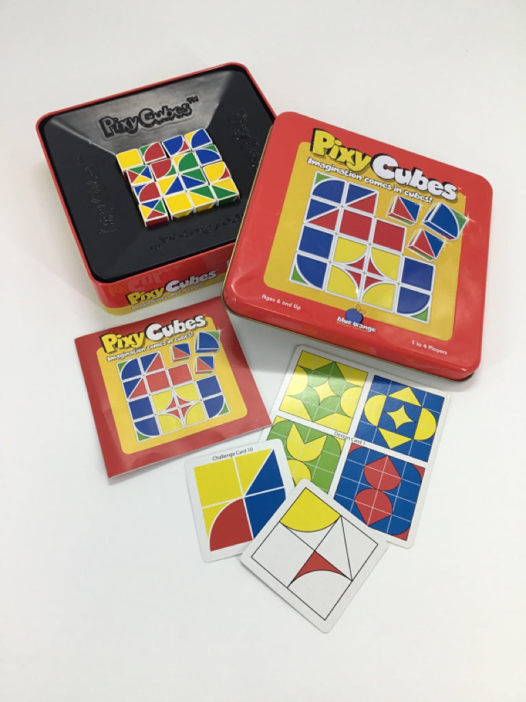 Blue Orange Pixy Cubes Game