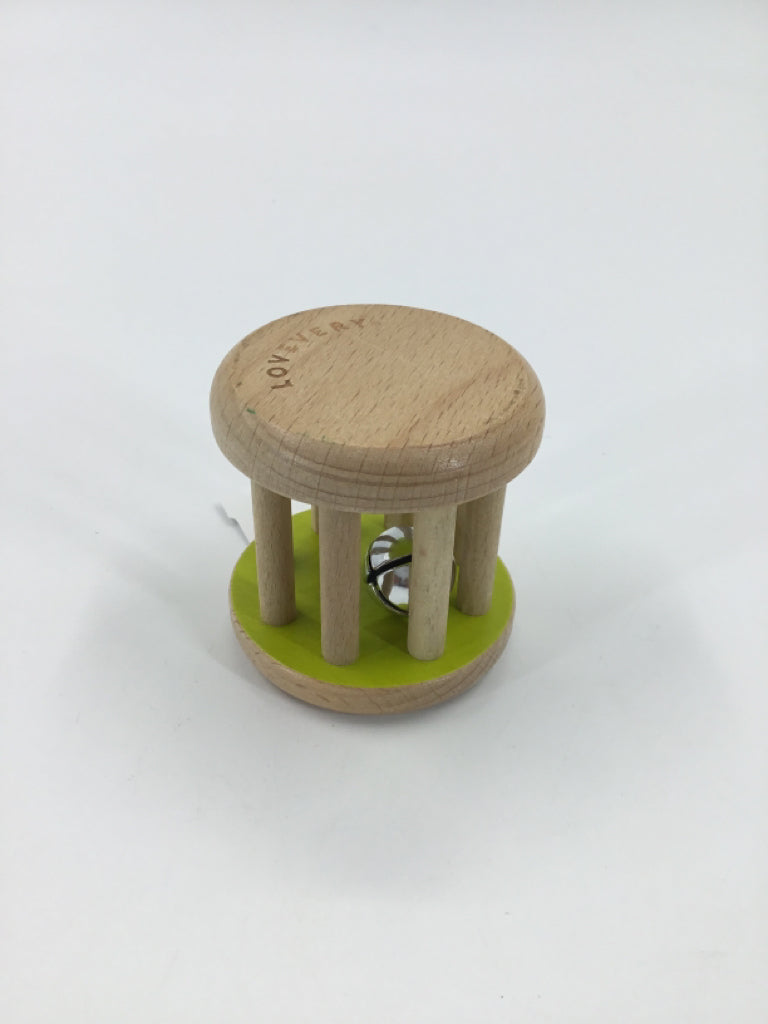 Lovevery Wooden Rolling Bell Rattle