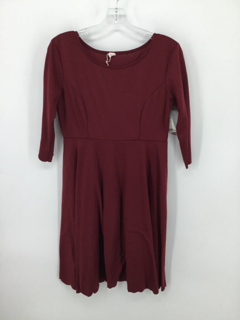 Pink Blush Size M Cotton Blend Dress - Maternity