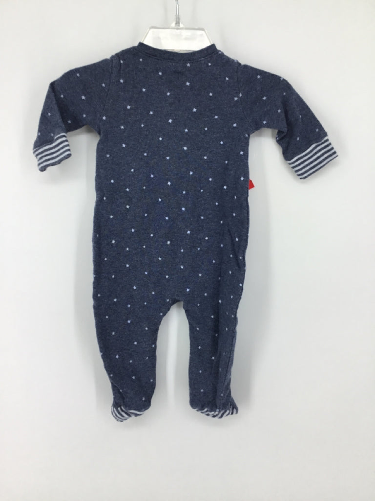 Baby Gap Child Size 0-3 Months Blue Stars Outfit - boys