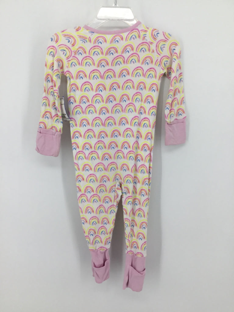 Little Sleepies Child Size 3-6 Months Pink Pajamas - girls