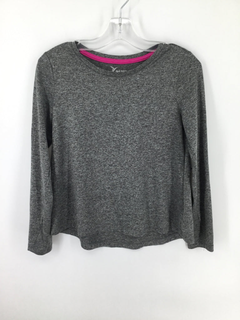 Old Navy Active Child Size 8 Gray T-shirt - girls