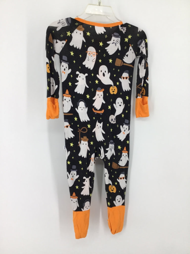 Little Sleepies Child Size 6-12 Months Lavender Halloween