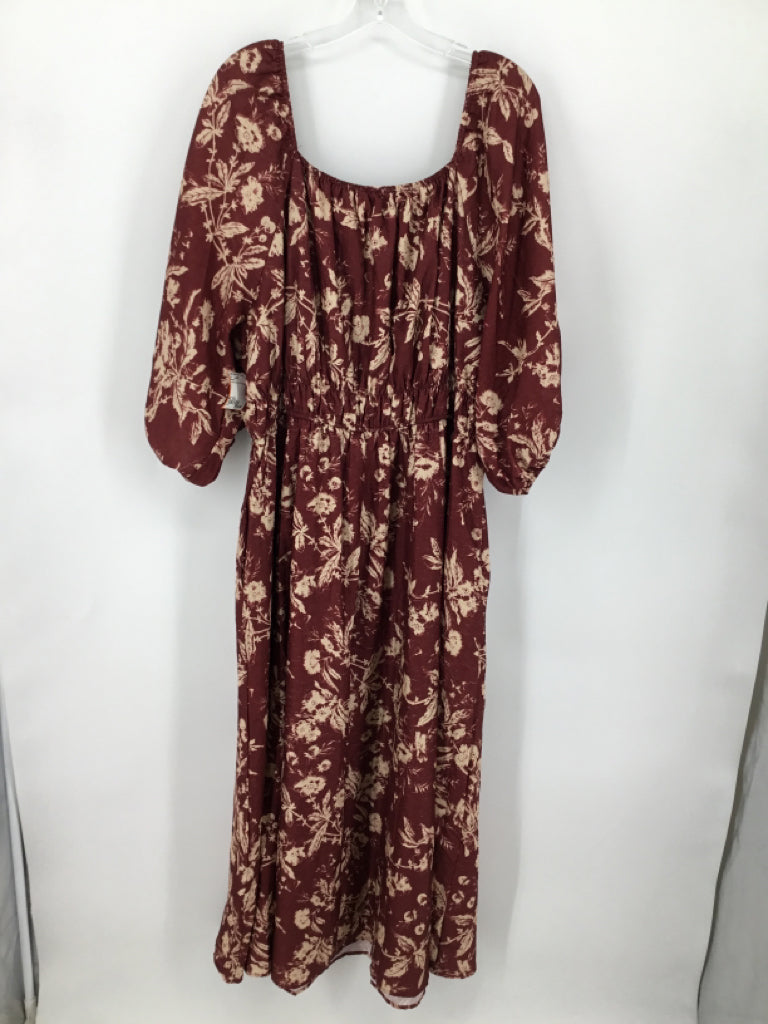 Polagram Size XXL Poly Blend Dress - Maternity