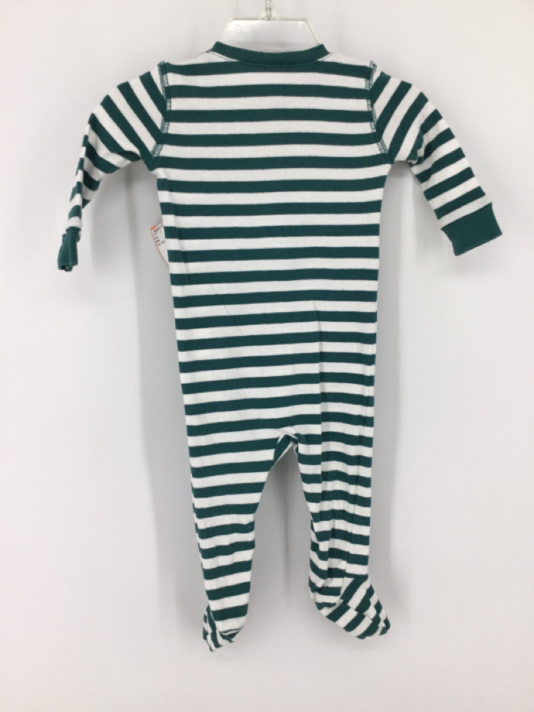 primary Child Size 3-6 Months Green Sleepers
