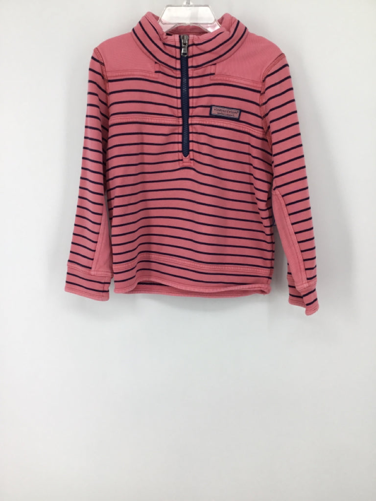 vineyard vines Child Size 5 Pink Stripe Sweatshirt - boys