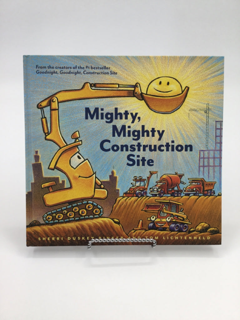 Mighty, Mighty Construction Site Hardback Book