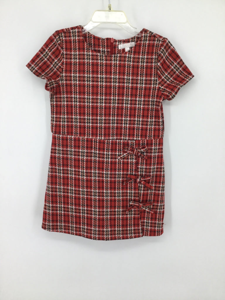 Tahari Child Size 5 Red Dress - girls