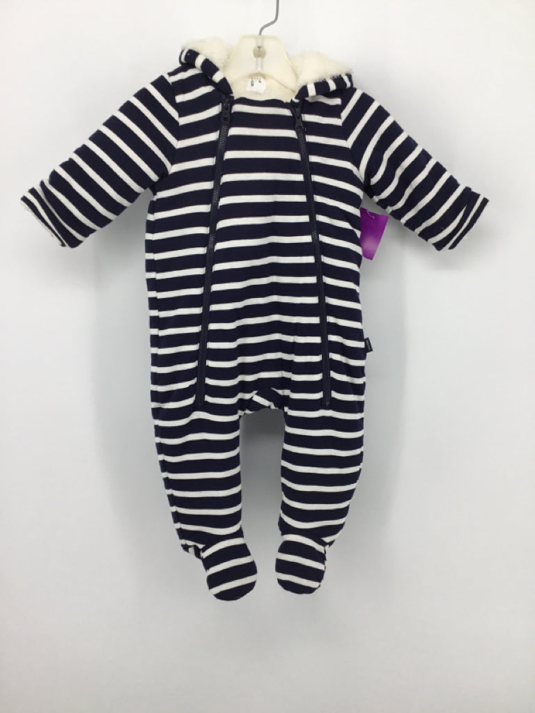 Baby Gap Child Size 6-12 Months Navy Stripe Outerwear - boys