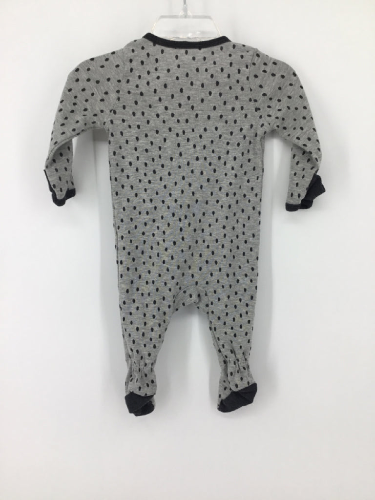 cloud island Child Size 0-3 Months Gray Sleepers