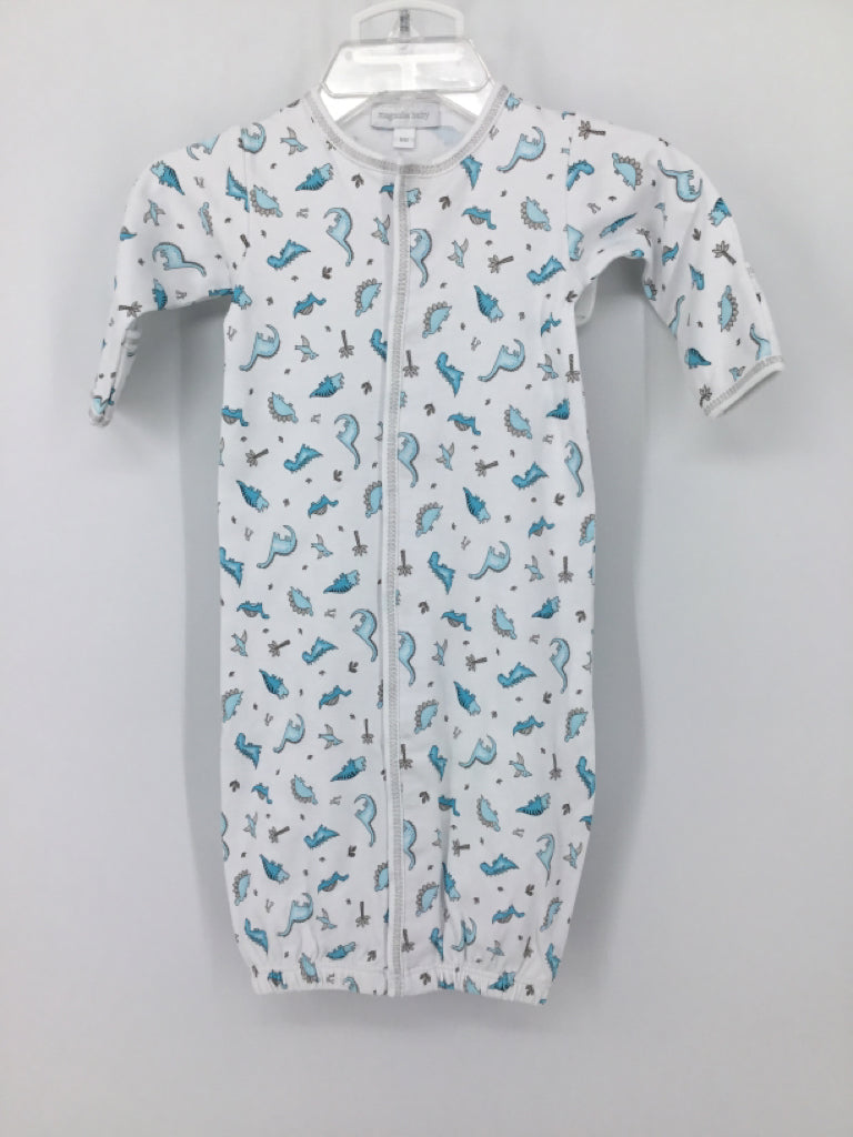 Magnolia Baby Child Size Newborn White Sleepers