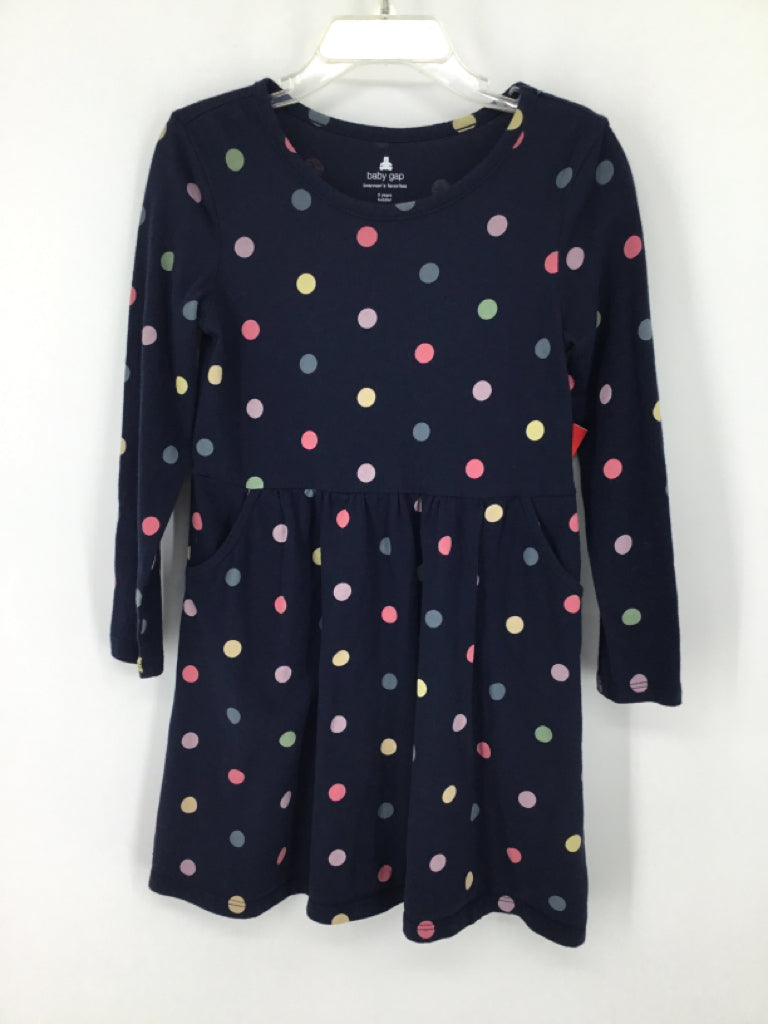 Baby Gap Child Size 5 Navy Dress - girls