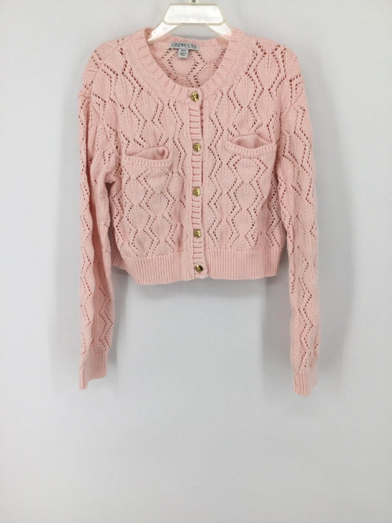 Crewcuts Child Size 6 Pink Sweater - girls