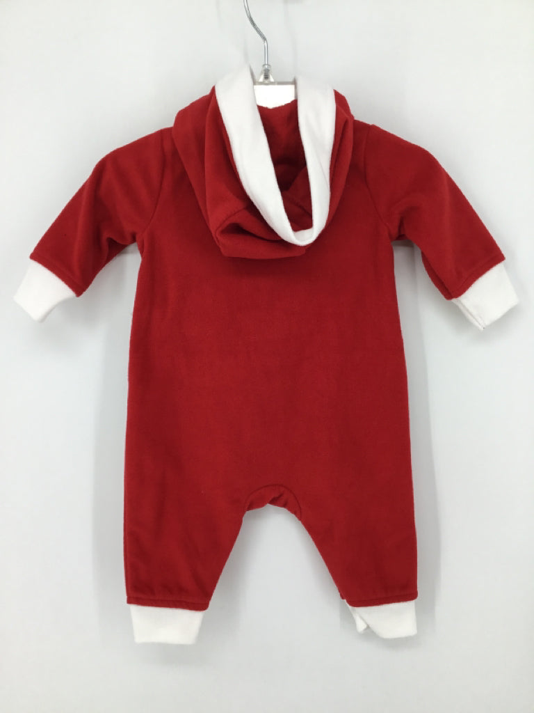 Child of Mine Child Size 0-3 Months Red Christmas Outfit