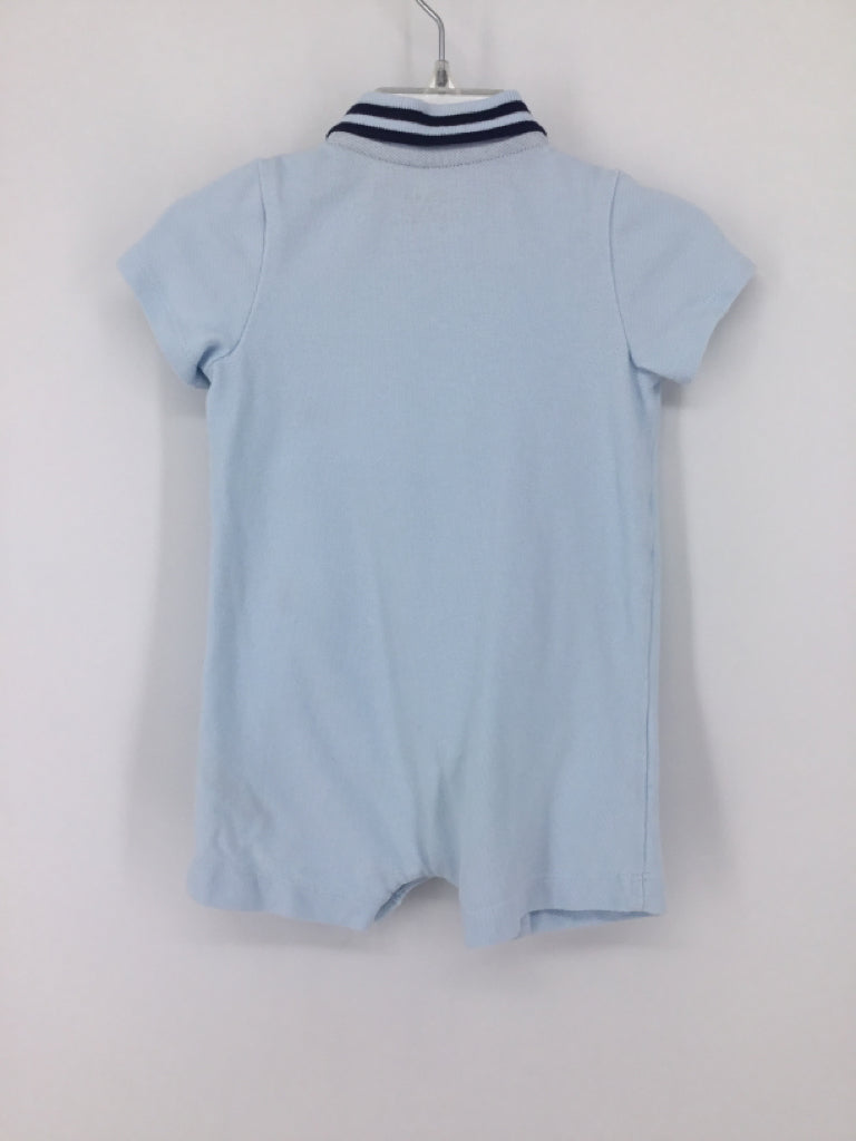 Little Me Child Size 9 Months Blue Nautical Outfit - boys