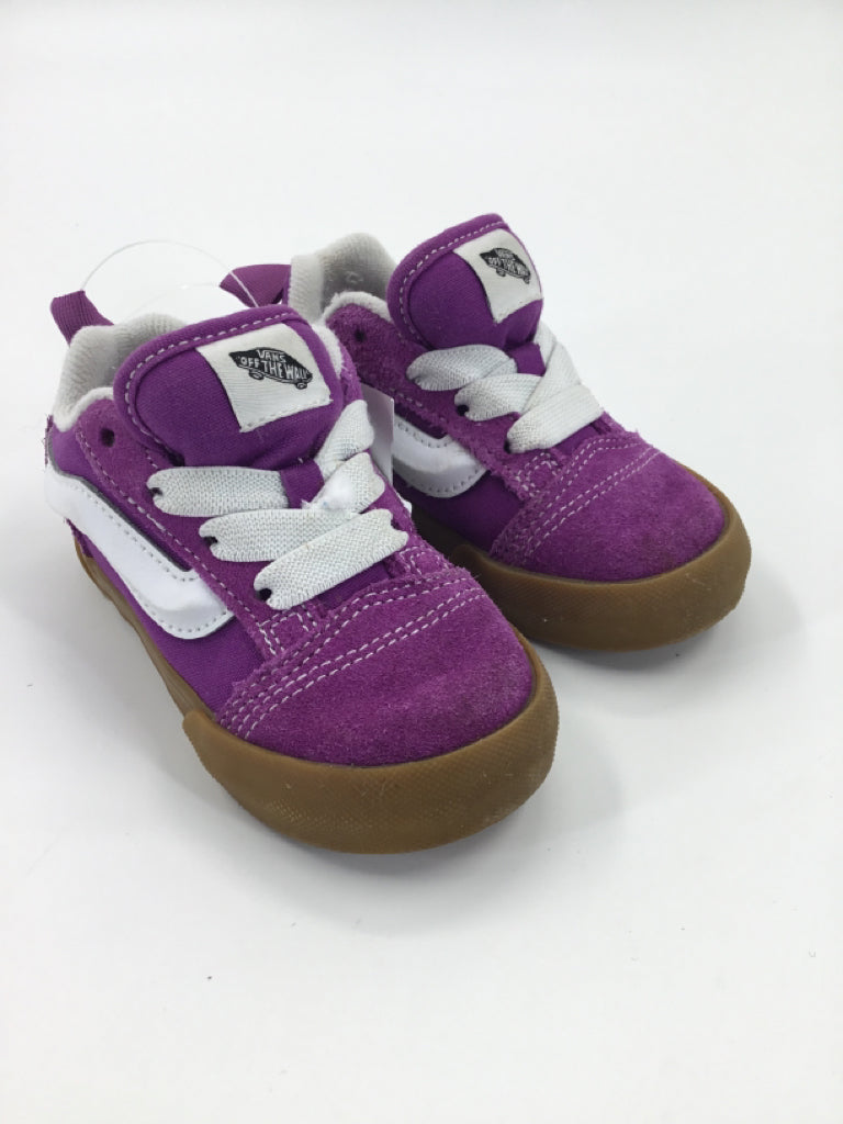 Vans Child Size 7 Toddler Purple Sneakers