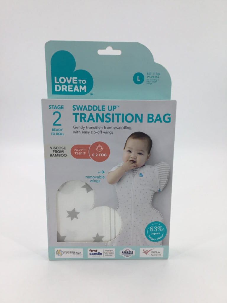 Love to Dream Transition Bag Child Size L Pink Sleep Sacks & Swaddles