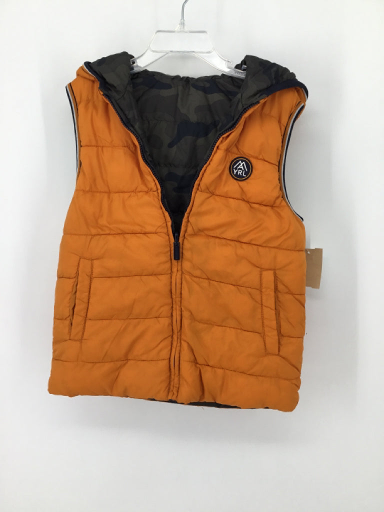 Mayoral Child Size 6 Orange Solid Outerwear - boys