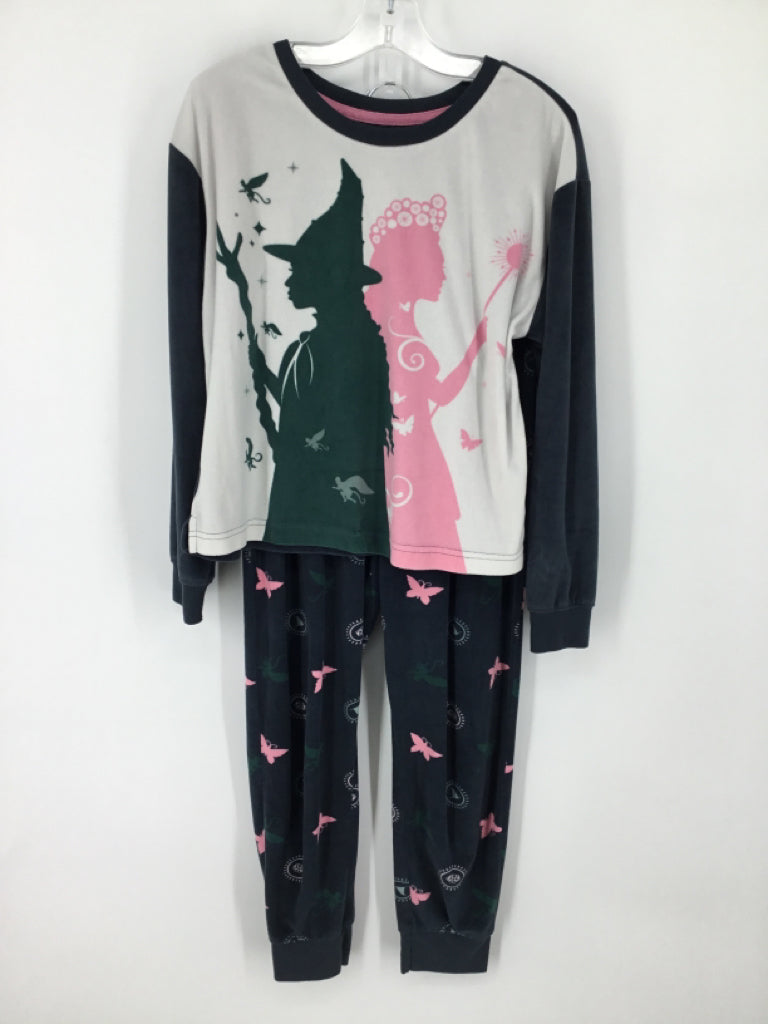 Wicked Child Size 10 Gray Pajamas - girls
