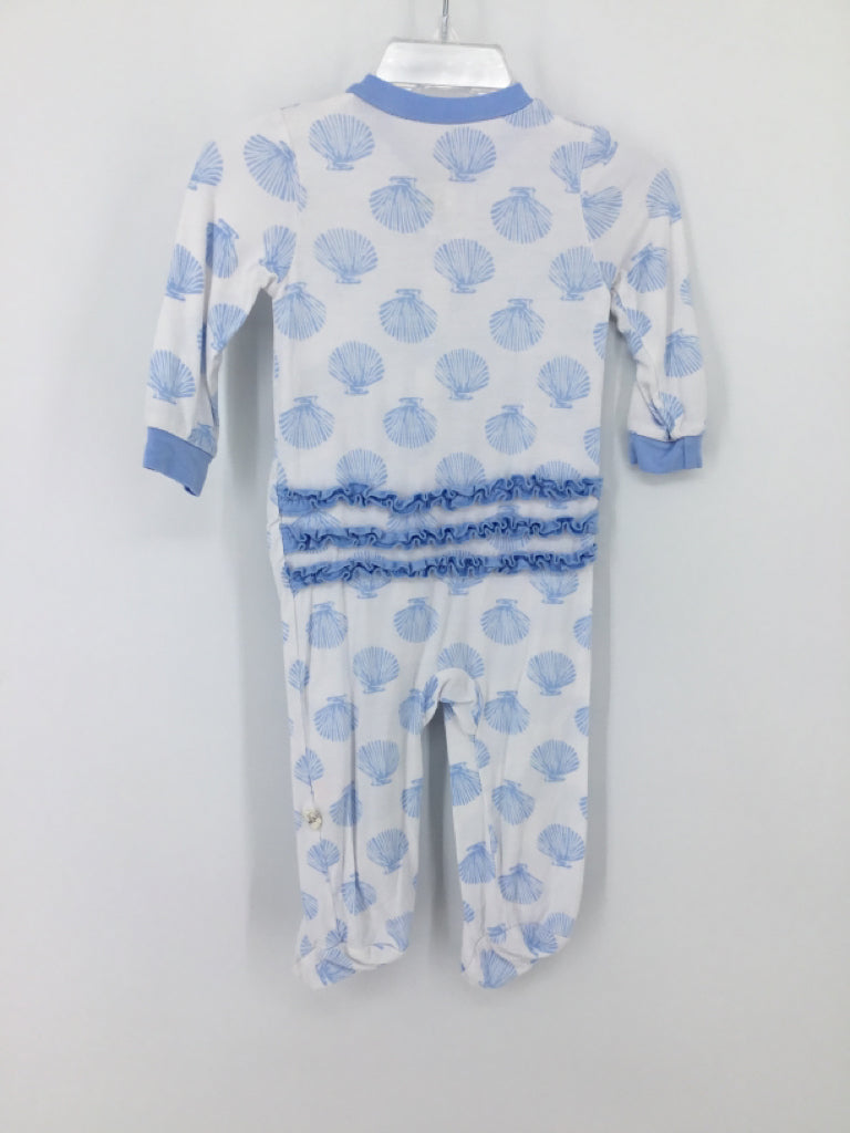 Milkberry Child Size 0-3 Months Blue Sleepers
