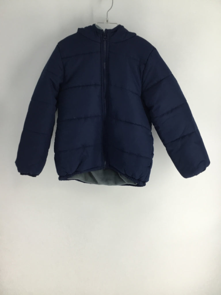 London Fog Child Size 7 Navy Solid Outerwear - boys