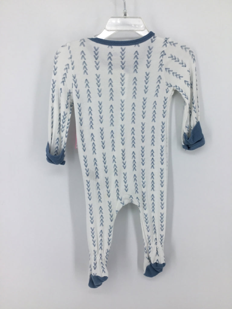 cloud island Child Size 0-3 Months Blue Sleepers