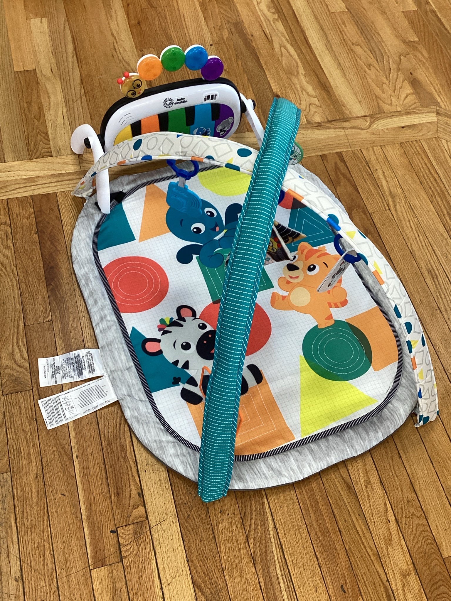 Baby Einstein 4-in-1 Kickin' Tunes Music and Language Discovery Play Gym