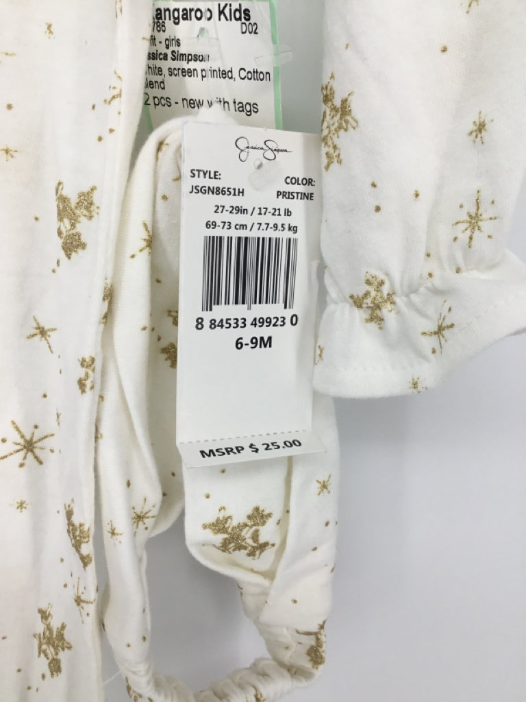Jessica Simpson Child Size 6 Months White Outfit - girls
