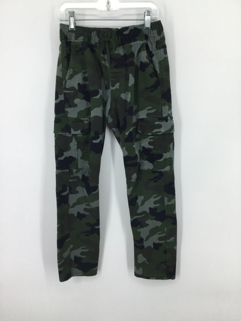 Cat & Jack Child Size 10 Green Camoflage Pants - boys