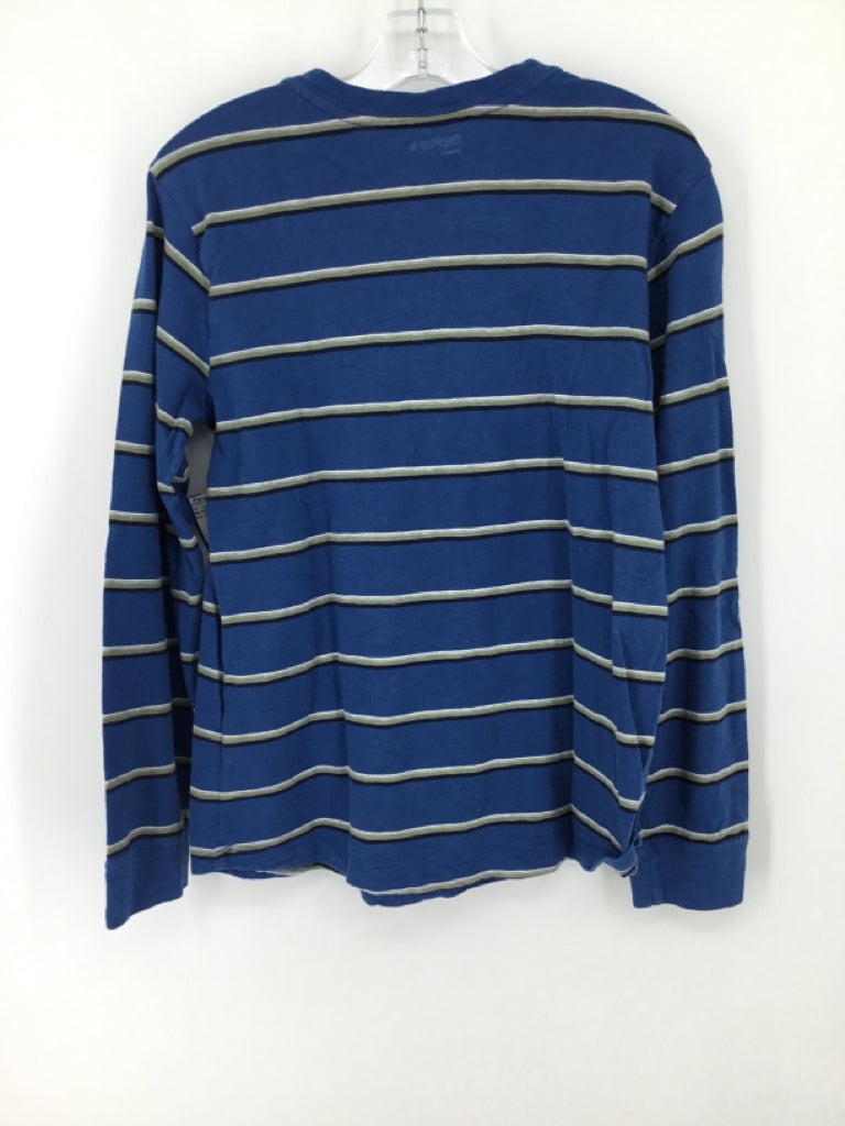 Gap Kids Child Size 10 Blue Stripe Shirt - boys
