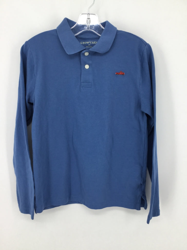 Crewcuts Child Size 10 Blue Solid Shirt - boys