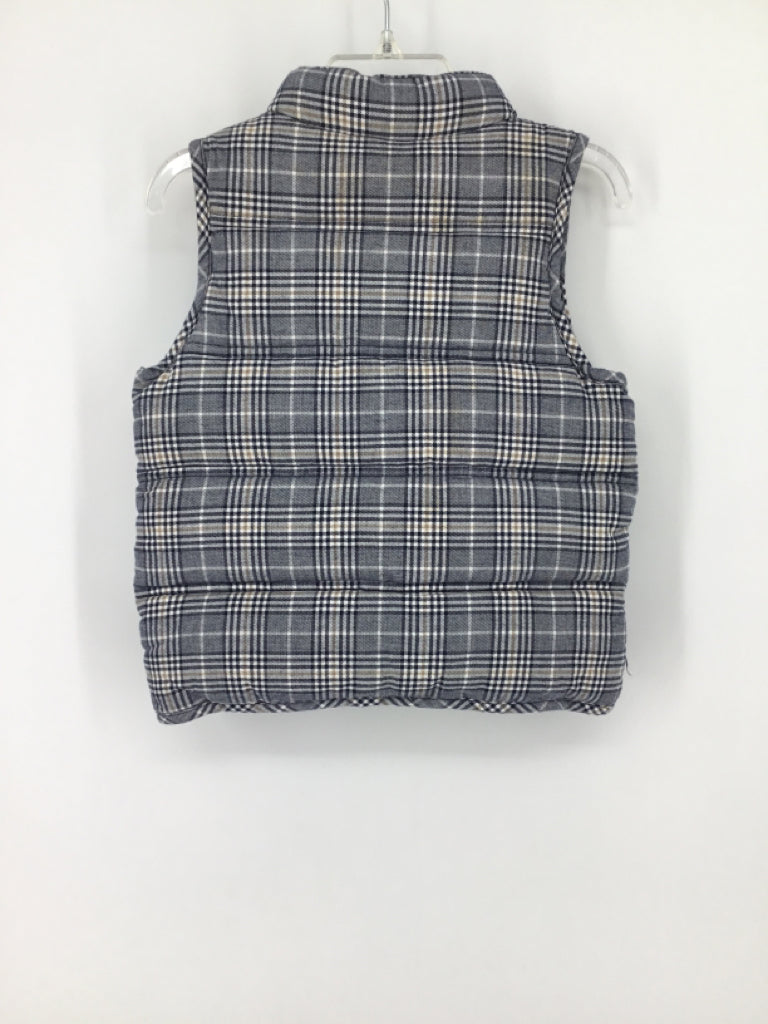 Janie and Jack Child Size 2 Navy Plaid Outerwear - boys