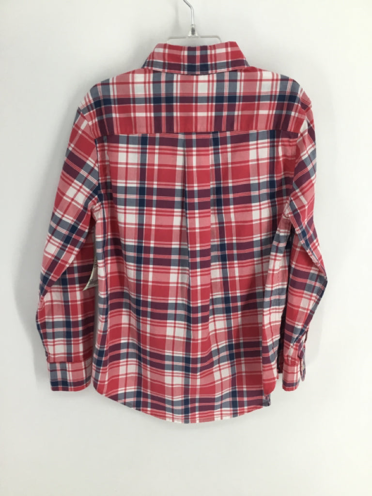 Ralph Lauren Child Size 6 Red Plaid Shirt - boys