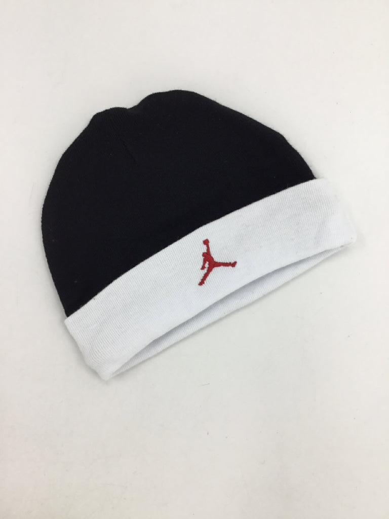 Air Jordan Child Size 0-6 Months Black Solid Hats - boys