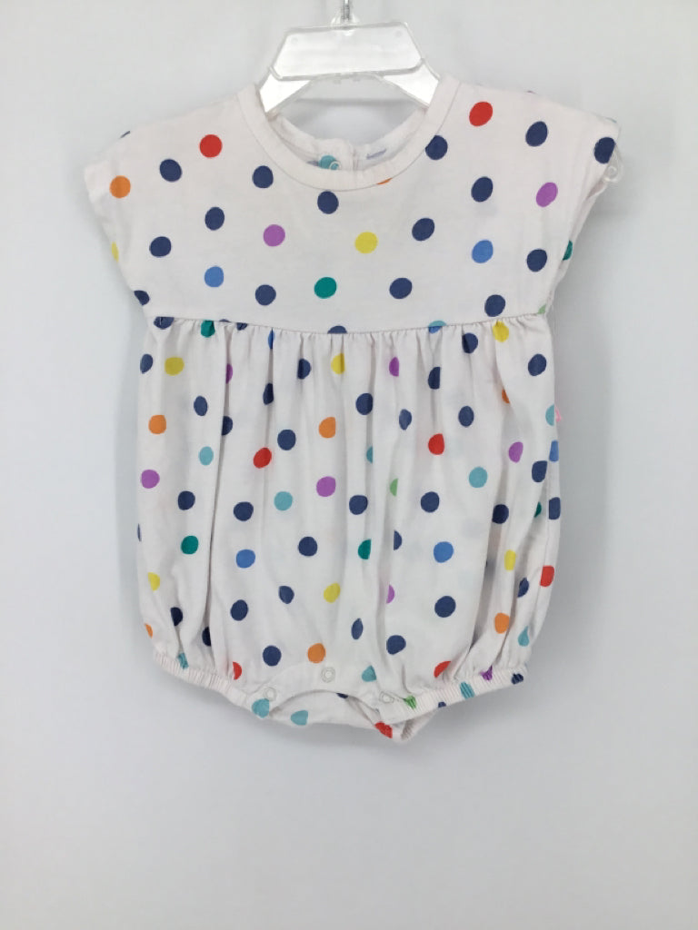 primary Child Size 3-6 Months White Outfit - girls