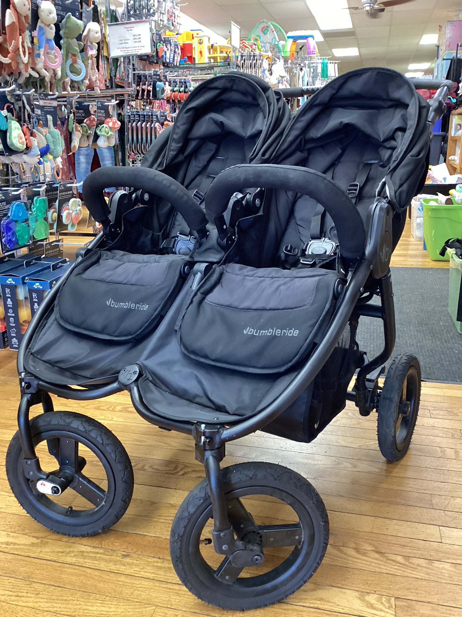 Bumbleride Indie Twin All-Terrain Double Stroller - 2016