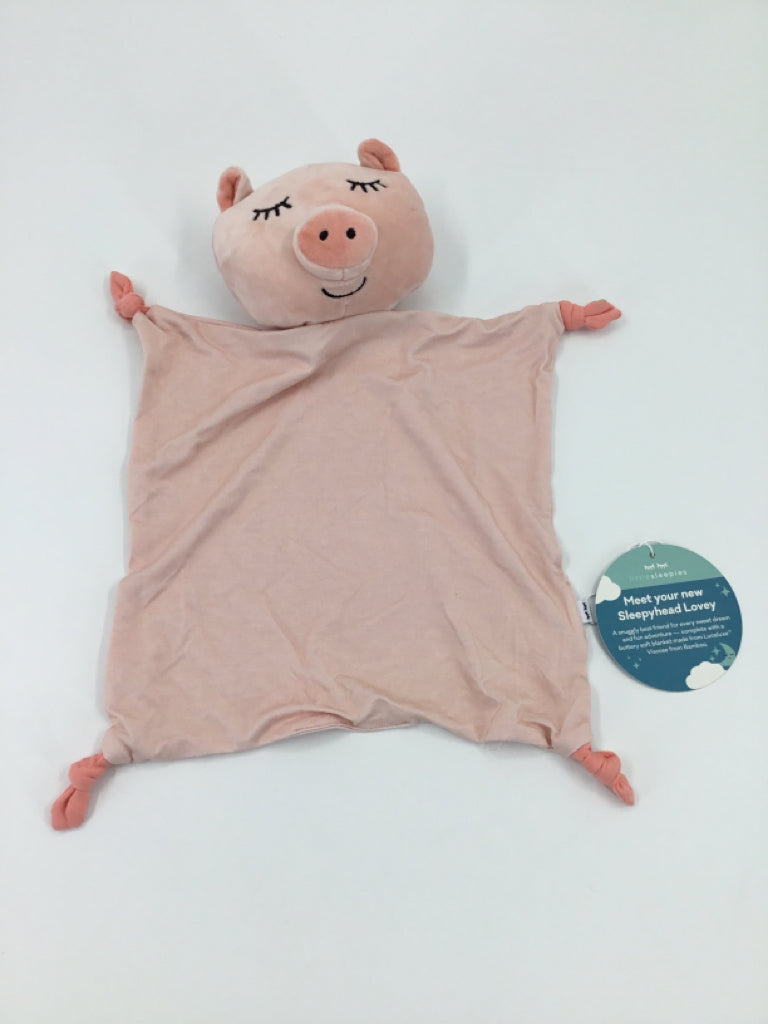Little Sleepies Sleepyhead Lovey - Pig