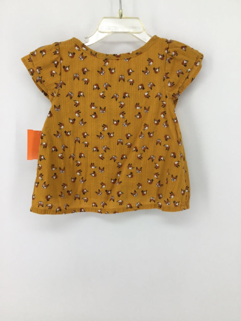 Genuine Kids Child Size 18 Months Yellow Shirt - girls