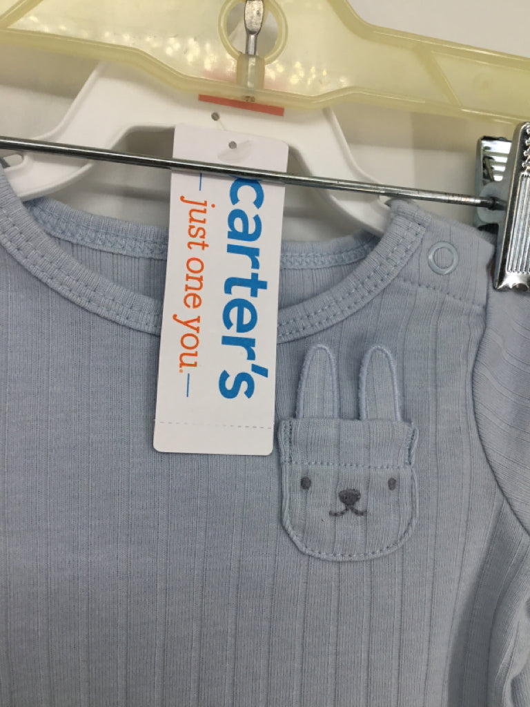 Just One You Made by Carters Child Size Newborn Blue Solid Outfit - boys