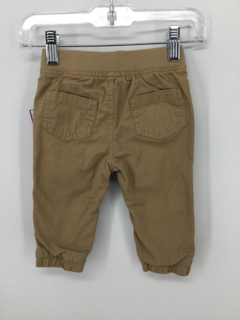 Cat & Jack Child Size 3-6 Months Tan Solid Pants - boys